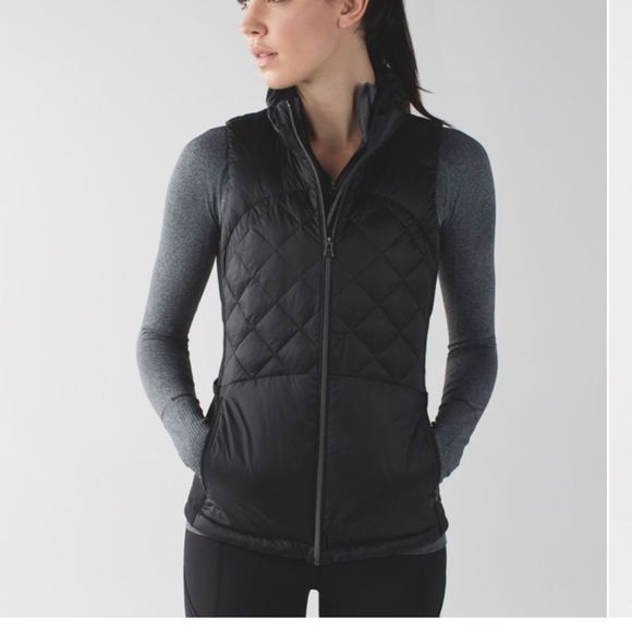 lululemon athletica Jackets & Blazers - Lululemon Down for a Run size 4 vest